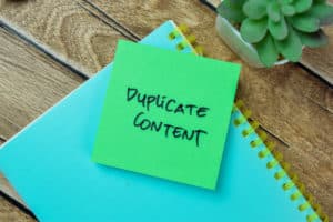 Infographie : tout savoir sur le duplicate content